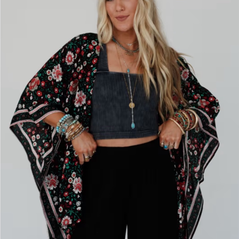 Floral Kimono
